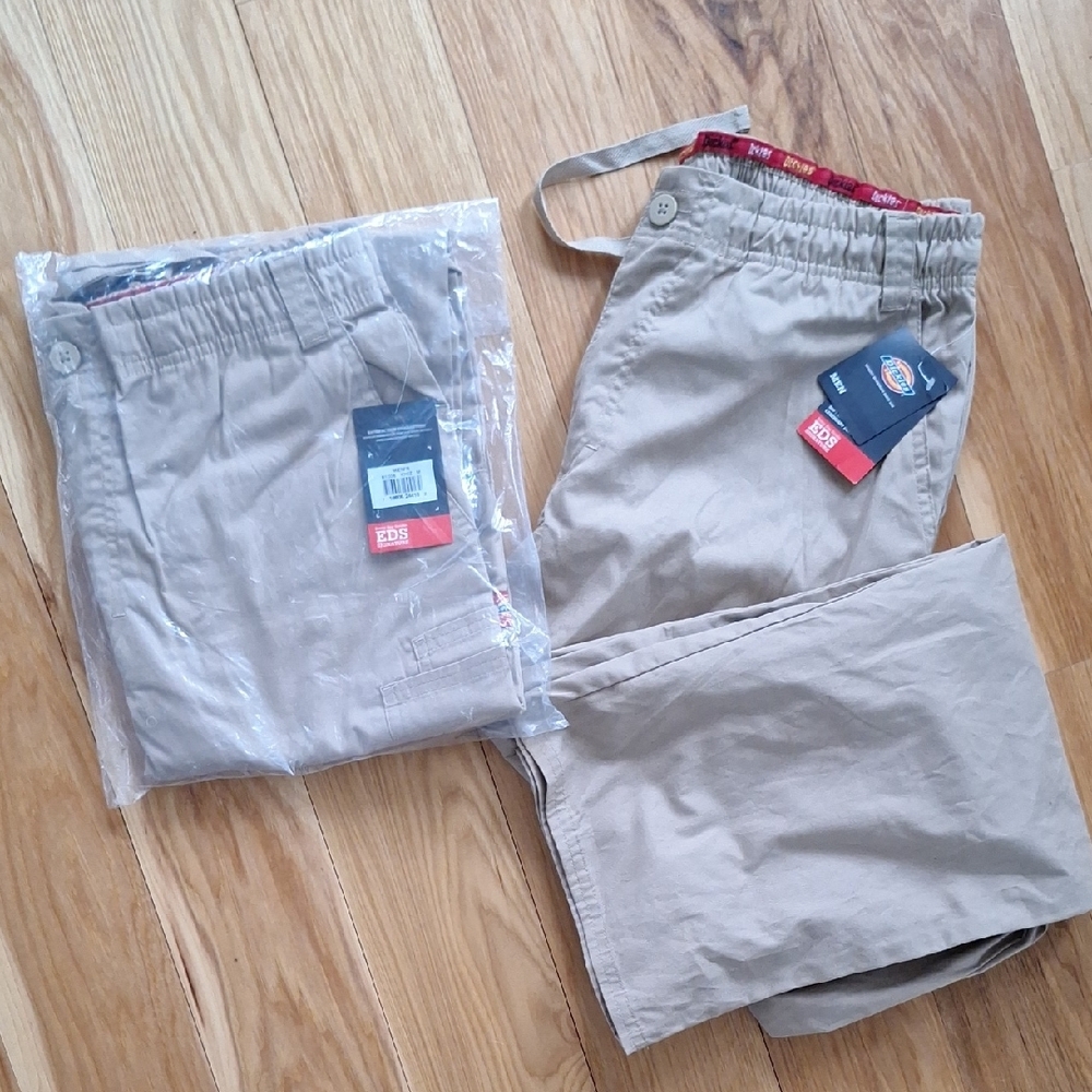 Set Of 2 Dickies Men's Tan Pants